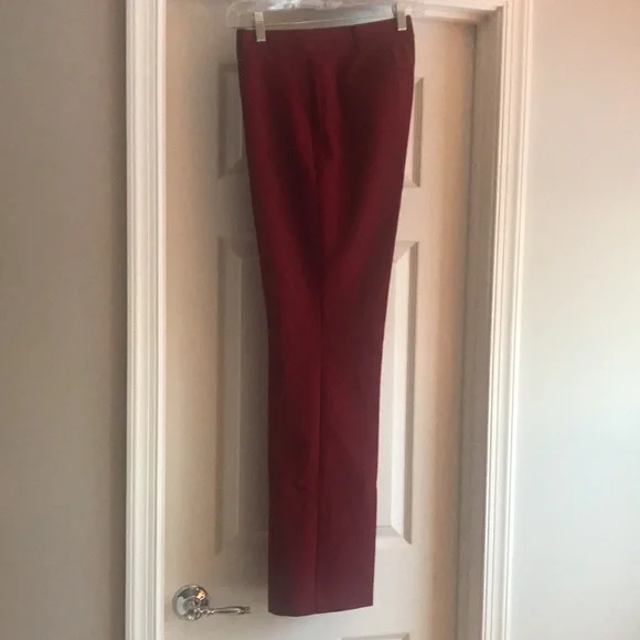Talbots Crimson Dress Pants NWT - Picture 3 of 4